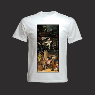 Hieronymus Bosch Garden of Earthly Delights Hell Part T Shirt El Bosco