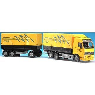 Emek 1/25 Volvo FH Truck and Trailer Yellow Toys & Games