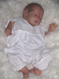 NEW ~ PRETTY TRADITIONAL STYLE BABY GIRLS EMB ROMPER   FOR YOUR REAL