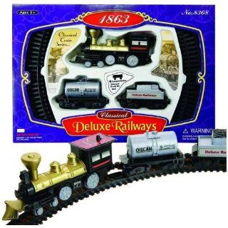 Classical Deluxe Railways Battery Operated 8 Track Train