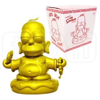 Homer Buddha Figure 2012 SDCC Vinyl Kidrobot Exclusive The Simpsons