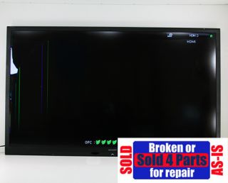  Is Broken Sharp LC 70C6400U 70 LED HD TV for Parts or Repair
