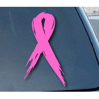 Breast Cancer Survivor Ribbon Car Window Stickers 6 Tall