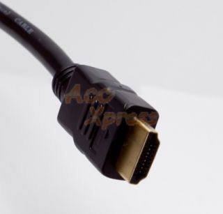 HDMI Y 1 Male to 2 HDMI Female Splitter Cable Adapter