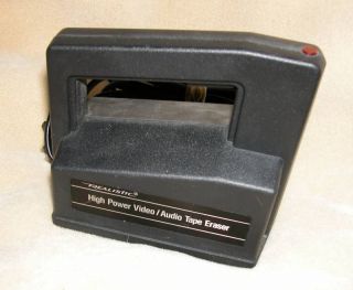 Radio Shack High Power Video Audio Tape Eraser 44 233A