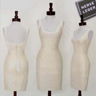 Herve Leger Ginny Bandage Dress Size XS $1590 Authentic Signature