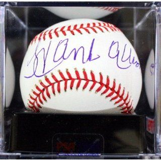 Hank Aaron Signed Baseball Graded Psa/dna 9 Mint