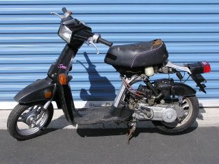 Honda Spree 1986 NQ50 Moped for Restoration or Parts