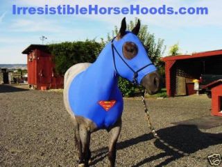 Superman Horse Hood Sleazy Tail Bag x L