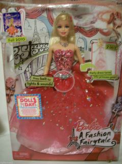 Barbie A Fashion Fairytale New in Box 2009 Mattel Inc