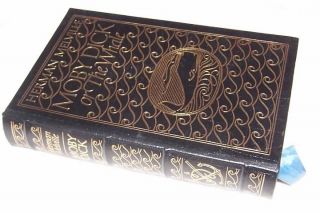 Moby Dick or The Whale Herman Melville EASTON PRESS Leather hc