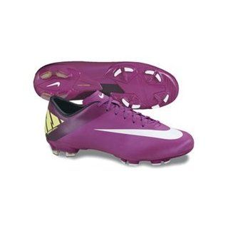 Nike Mercurial Victory II FG Soccer Cleats ( Red Plum/Volt