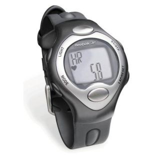 Reebok Strapless Series Silver Heart Rate Monitor Watch