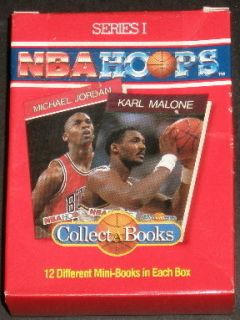 1990 NBA HOOPS COLLECT A BOOKS FACTORY SEALED BOXED CARD SET w MICHAEL