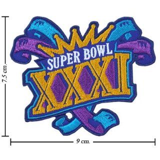 Super Bowl XXXI 31 Logo 1996 Embroidered Iron Patches