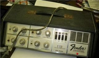 Vintage Fender PA 4100 4 Channel Solid State Public Address System