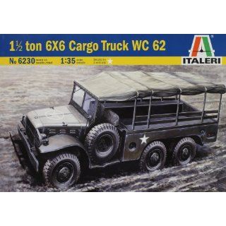 Italeri 135 1.5 ton 6x6 Cargo Truck WC 62 Toys & Games