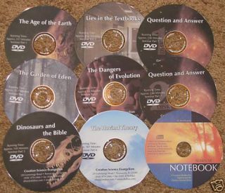 Free Kent Hovind Creation Science DVDs 9 Vol Set New