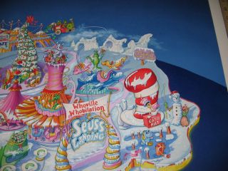  Amusement Park LARGE original art,Wayne Hovis 2000 Universal Studios