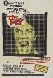 The Fly Original Movie Poster Linen Backed IntL 1sh 1958