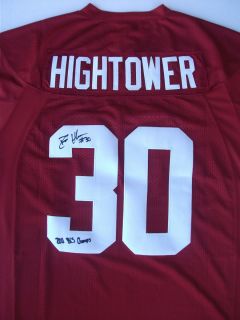 DontA Hightower Signed Alabama Nike Football Jersey Auto 2011 Proof