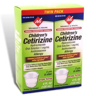 Members Mark   Childrens Cetirizine, Oral Solution 1 mg