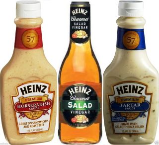 Heinz Premium Horseradish Sauce 12 5 oz or Heinz Premium Tartar Sauce
