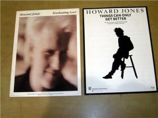 Howard Jones Hits Lot Things Can Only Get Better Sheet Music