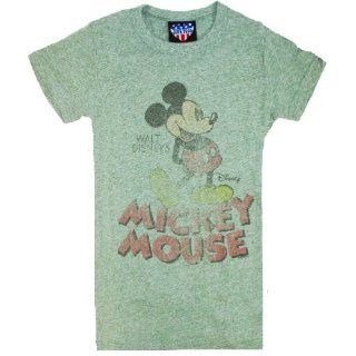 Junk Food Disney Mickey Mouse Retro Womens T Shirt (Small