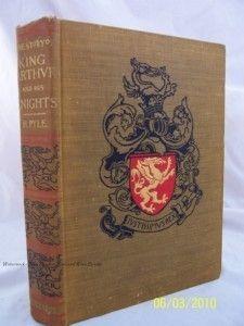 Story King Arthur His Knights Howard Pyle 1st Ed 1903