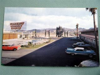Copper Hills Motor Hotel Motel Miami Arizona AZ Vintage Postcard Old
