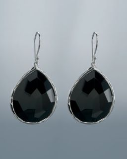  in black onyx $ 550 00 ippolita onyx teardrop earrings $ 550 00