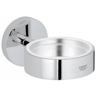 Grohe 40 369 EN0 Essentials Soap Dish, Soap/Lotion Holder, Brushed