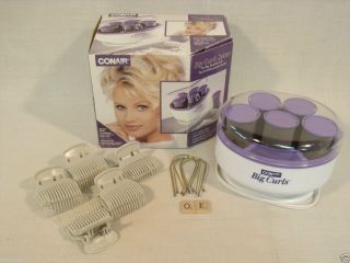 Conair Big Curls Hot Rollers 5 Electric Curlers Prom Pageant Wedding