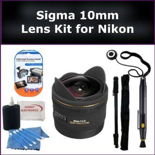 Sigma 10mm f/2.8 EX DC HSM Fisheye Lens for Nikon D3000