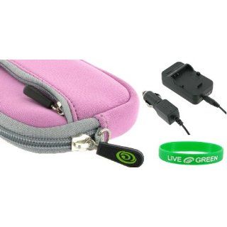 2n1 Neoprene Sleeve Case (Lilac) and CNP 40 AC DC Charger