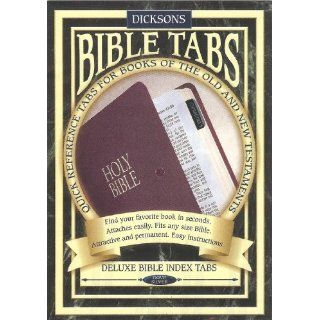 Dicksons Bible Index Tabs   Deluxe Silver with Dove