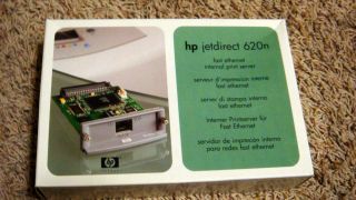 HP JetDirect 620n Fast Ethernet Internal Print Server Brand New In Box