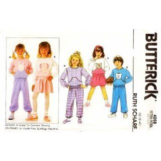 BUTTERICK 4058 ~ Children Top, Pants, Skirt Pattern (Size