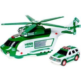 2012 Hess Truck Helicopter and Rescue Vehicles Toys