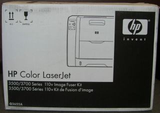 HP 110V Image Fuser Kit Color LaserJet 3500 3700 Series Printers
