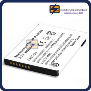 2100mAh Battery for HP iPAQ 200 210 211 212 214 216 PDA