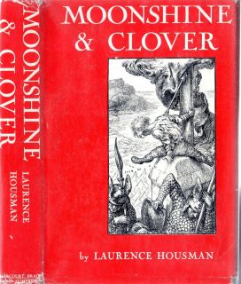 RARE Laurence Housman MOONSHINE & CLOVER dj 1937 Fairy Tales PRE