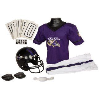 BSS   Baltimore Ravens Youth NFL Deluxe Helmet and Uniform
