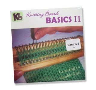 Weave and Hook Knitting Board Basic II 90 minute How To DVD