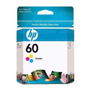 GENUINE HP 60 COLOR Printer Ink Cartridge CC643WN Photosmart C4780