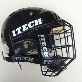Itech HC15 Hockey Helmet with Cage, Youth Small, Lightly Used