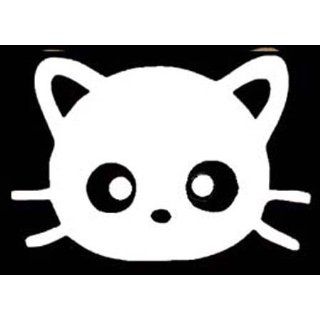 CHOCOCAT (Hello Kitty) WHITE Vinyl CAR Sticker/Decal ON