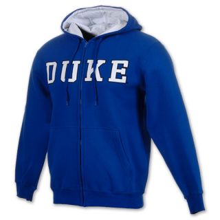 Duke Blue Devils NCAA Mens Full Zip Hoodie Royal