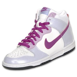 Nike Kids Dunk Hi White/Magenta/Purple/Violet
